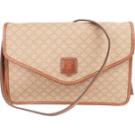 Celine Macadam Monogram Canvas Flap Crossbody Bag - vintageandkickz