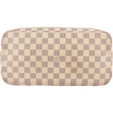Louis Vuitton Monogram Damier Azur Canvas Neverfull MM Shoulder Bag