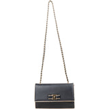 Salvatore Ferragamo Saffiano Leather Vara Bow Crossbody Bag - vintageandkickz