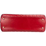 Chanel Quilted Calfskin Chevron Coco Handle Single Flap Handbag