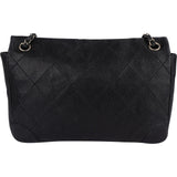 Chanel Stitching Caviar Leather Single Flap Crossbody Bag