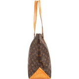 Louis Vuitton Monogram Canvas Cabas Mezzo Shoulder Bag