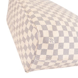 Louis Vuitton Monogram Damier Azur Neverfull MM Shoulder Bag