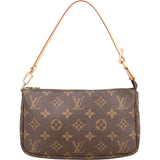 Louis Vuitton Monogram Canvas Pochette Accessoires Handbag