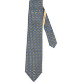 Salvatore Ferragamo Bunny Print Silk Tie Krawatte