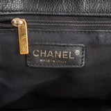 Chanel Quilted Caviar Leather Grand Shopping Tote Shoulder Bag