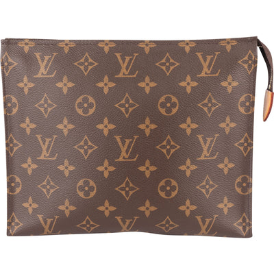 Louis Vuitton Monogram Canvas Poche Toilette 25 Clutch