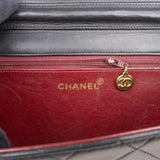 [🔄️B14 / F18] Chanel Quilted Lambskin Medium Double Flap Shoulder Bag - vintageandkickz