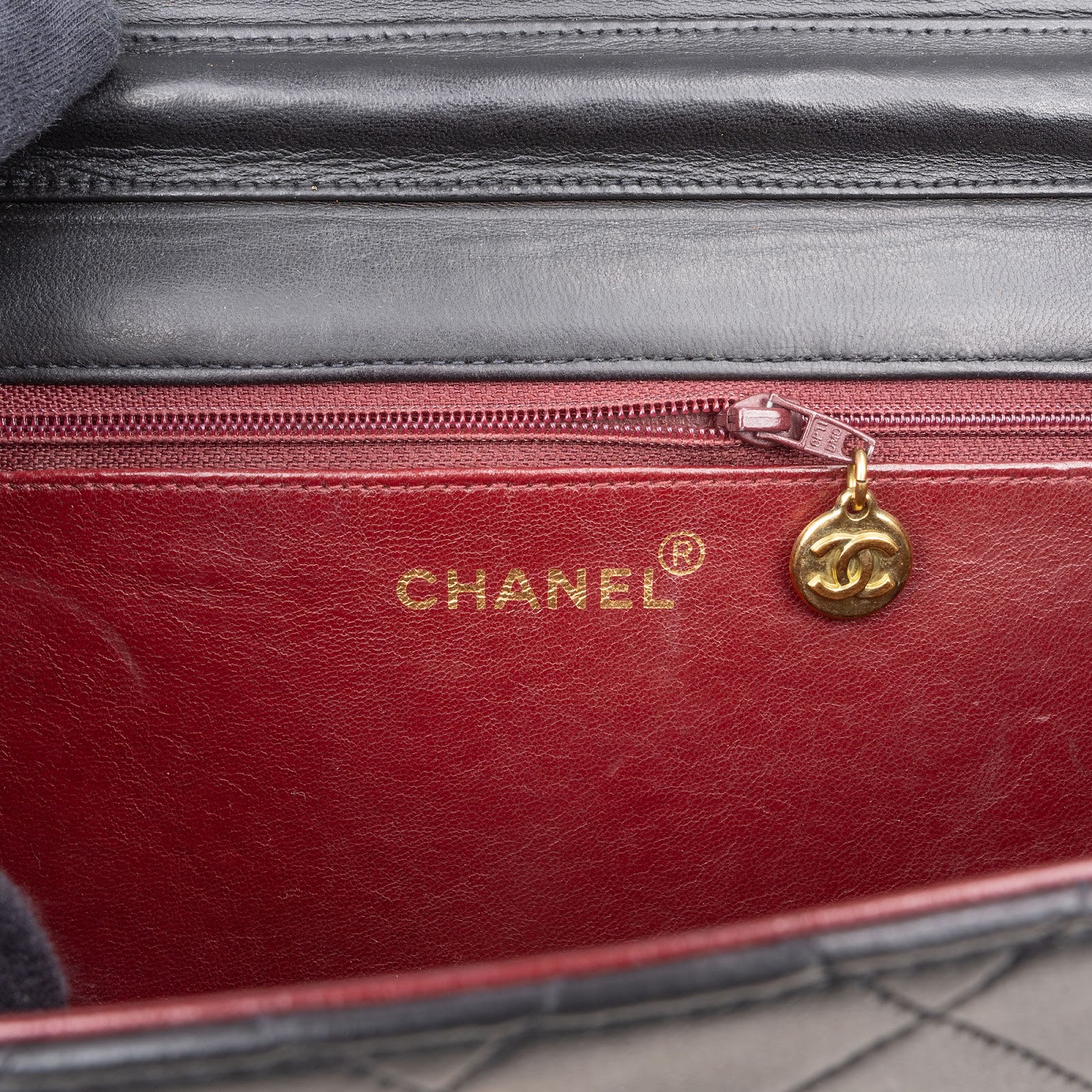 [🔄️B14 / F18] Chanel Quilted Lambskin Medium Double Flap Shoulder Bag - vintageandkickz