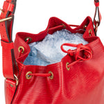 Louis Vuitton Red Epi Leather Sac Noé Grande Shoulder Bag - vintageandkickz