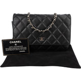 Chanel Quilted Lambskin Wallet on Chain Crossbody Bag