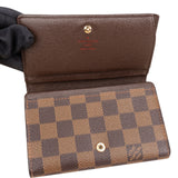 Louis Vuitton Monogram Damier Ebene Canvas Tresor Wallet