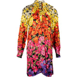 Gucci Multicolor Ken Scott Floral Print Dress (IT42)