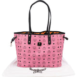 MCM Monogram Visetos Liz Reversible Shopper Tote Shoulder Bag