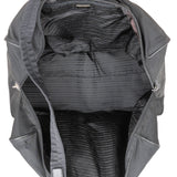 Prada Black Nylon Triangle Duffle Bag 55 Tarvel Bag