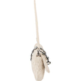 Miu Miu Matelassé Nappa Leather Crystal Embellished Shoulder Bag