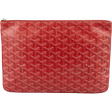 Goyard Monogram Goyardine Canvas Senat MM Clutch