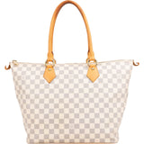 Louis Vuitton Monogram Damier Azur Canvas Saleya MM Shoulder Bag