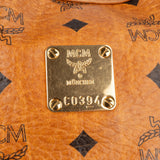 MCM Monogram Visetos Drawstring Bucket Crossbody Bag