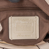 Coach Monogram Signature Jacquard Hallie Shoulder Bag