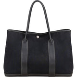 Hermès Toile Officier Canvas Garden Party 36 Handbag