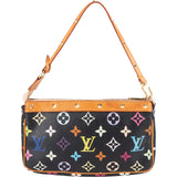 Louis Vuitton Canvas Multicolor Monogram Pochette Accessoires Handbag