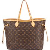 Louis Vuitton Monogram Canvas Neverfull GM Shoulder Bag