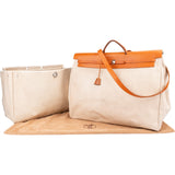 Hermès Classic Cotton Herbag 50 Shoulder Travel Bag