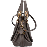 Chloé Pebbled Leather Paraty Handbag