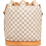 Louis Vuitton Monogram Damier Azur Canvas Sac Noé Grande Shoulder Bag