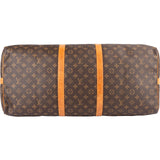 Louis Vuitton Monogram Canvas Keepall 60 Bandoulière Travel Bag