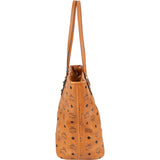 MCM Monogram Visetos Liz Reversible Shopper Tote Shoulder Bag
