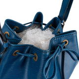 Louis Vuitton Blue Epi Leather Sac Noé Grande Shoulder Bag
