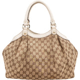 Gucci Monogram GG Canvas Sukey Hobo Handbag