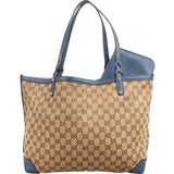 Gucci Monogram GG Canvas Tote Shoulder Bag