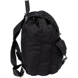 Prada Black Nylon Triangle Backpack