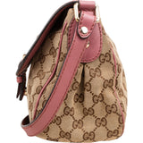 Gucci Monogram GG Sukey Messenger Crossbody Bag