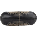 Coach Mini Monogram Signature Small Pouch Shoulder Bag