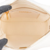 Chanel Quilted Lambskin CC Chanel19 Top Handle Bowling Handbag