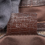Gucci Monogram GG Canvas Horsebit Tote Shoulder Bag
