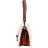 Coach Shearling Pillow Tabby Shoulder Bag
