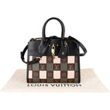 Louis Vuitton Monogram Canvas Checkboard Tressage City Steamer MM Handbag