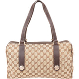 Gucci Monogram GG Canvas Abbey Boston Shoulder Bag