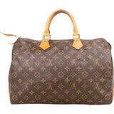 Louis Vuitton Monogram Canvas Speedy 35 Handbag