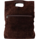 Gucci Suede Shopping Tote Handbag