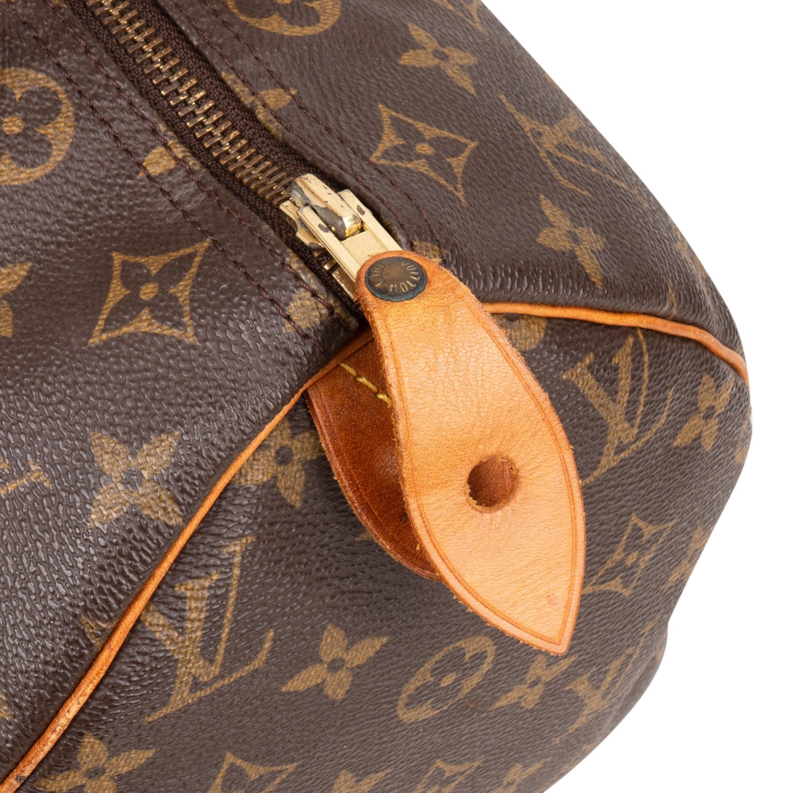 Louis Vuitton Monogram Canvas Speedy 30 Handbag - vintageandkickz