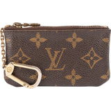 Louis Vuitton Monogram Canvas Cles Key Pouch