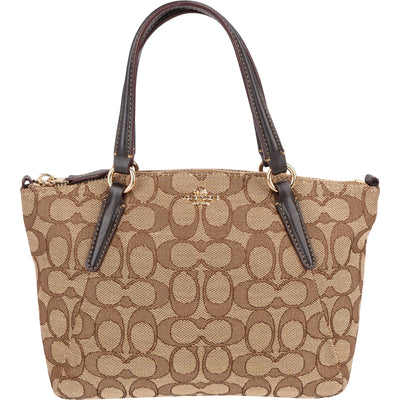 Coach Monogram Signature Gallery Mini Handbag
