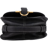 Chloé Grained Calfskin Marcie Mini Saddle Crossbody Bag