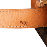Celine Monogram Macadam Horse Triomphe Crossbody Bag